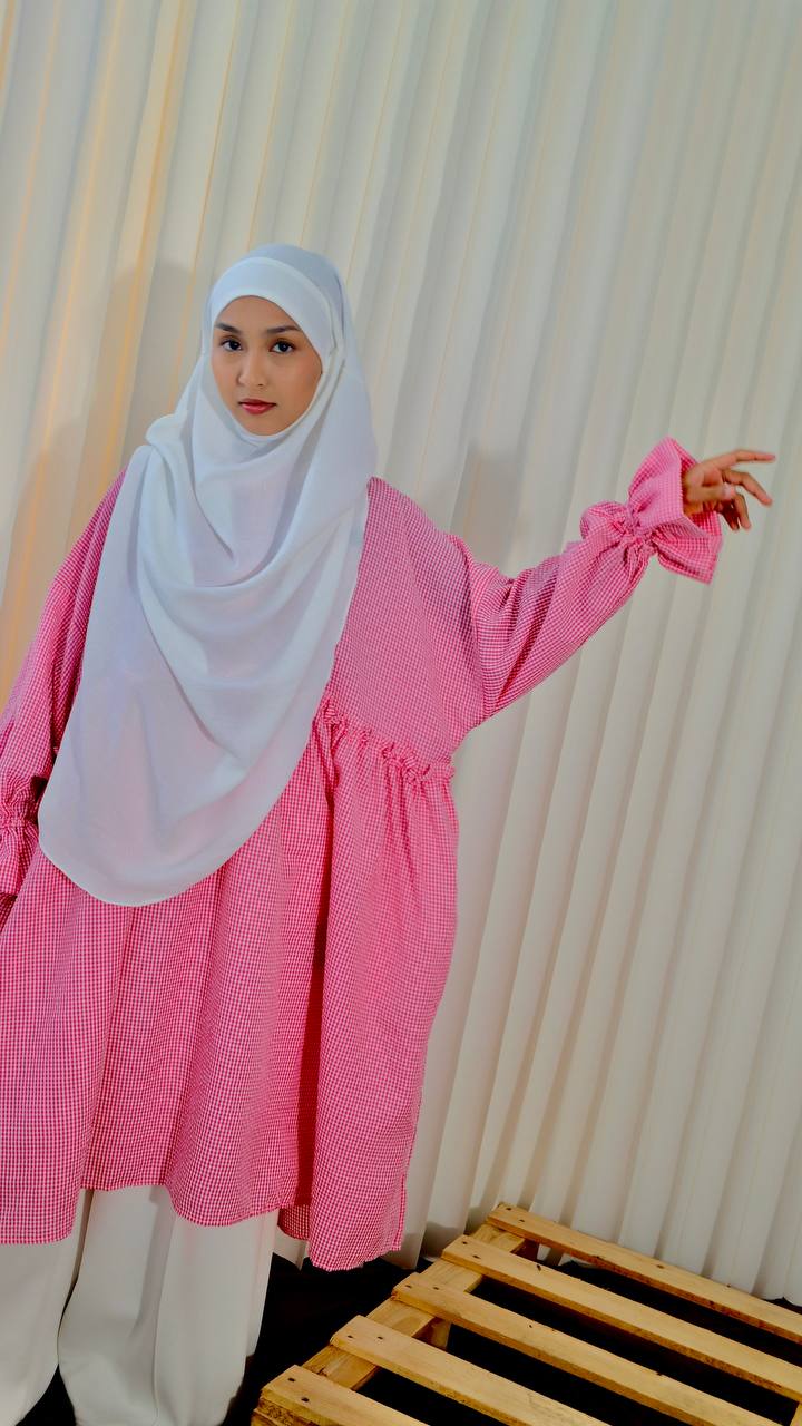 Lily Checkered Tunic