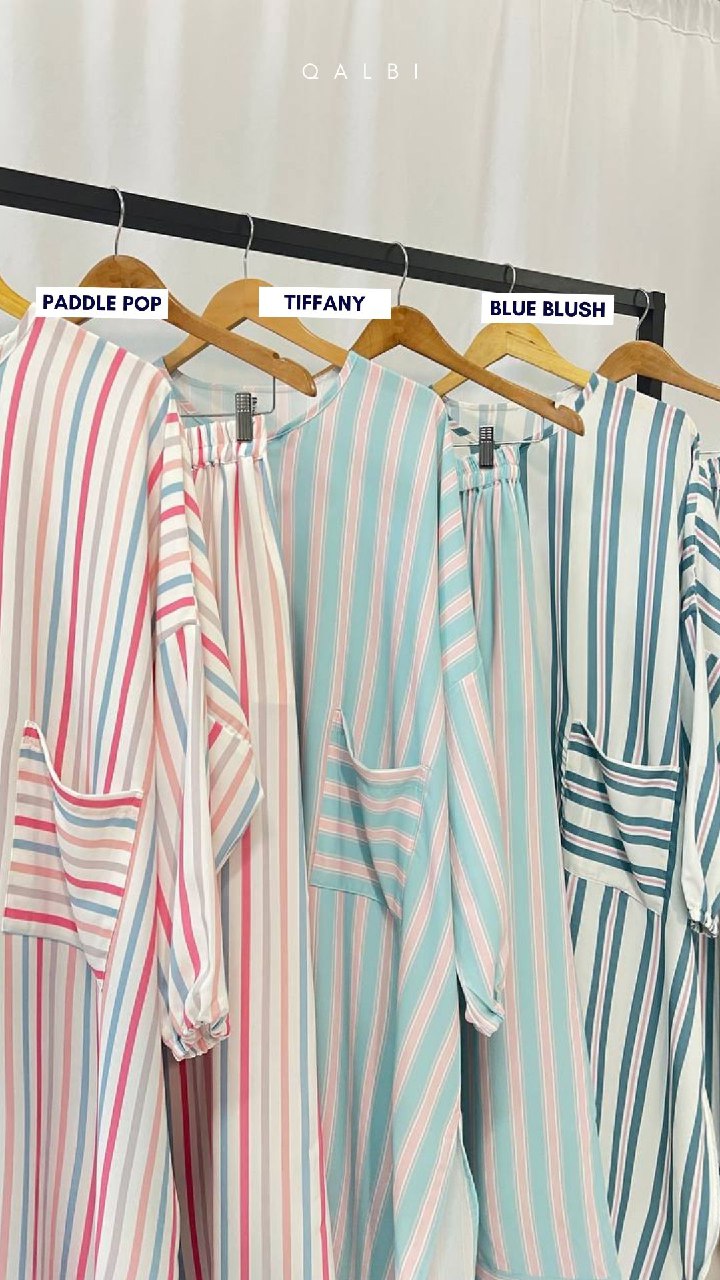 Stripes Pant Set Silk Lexus