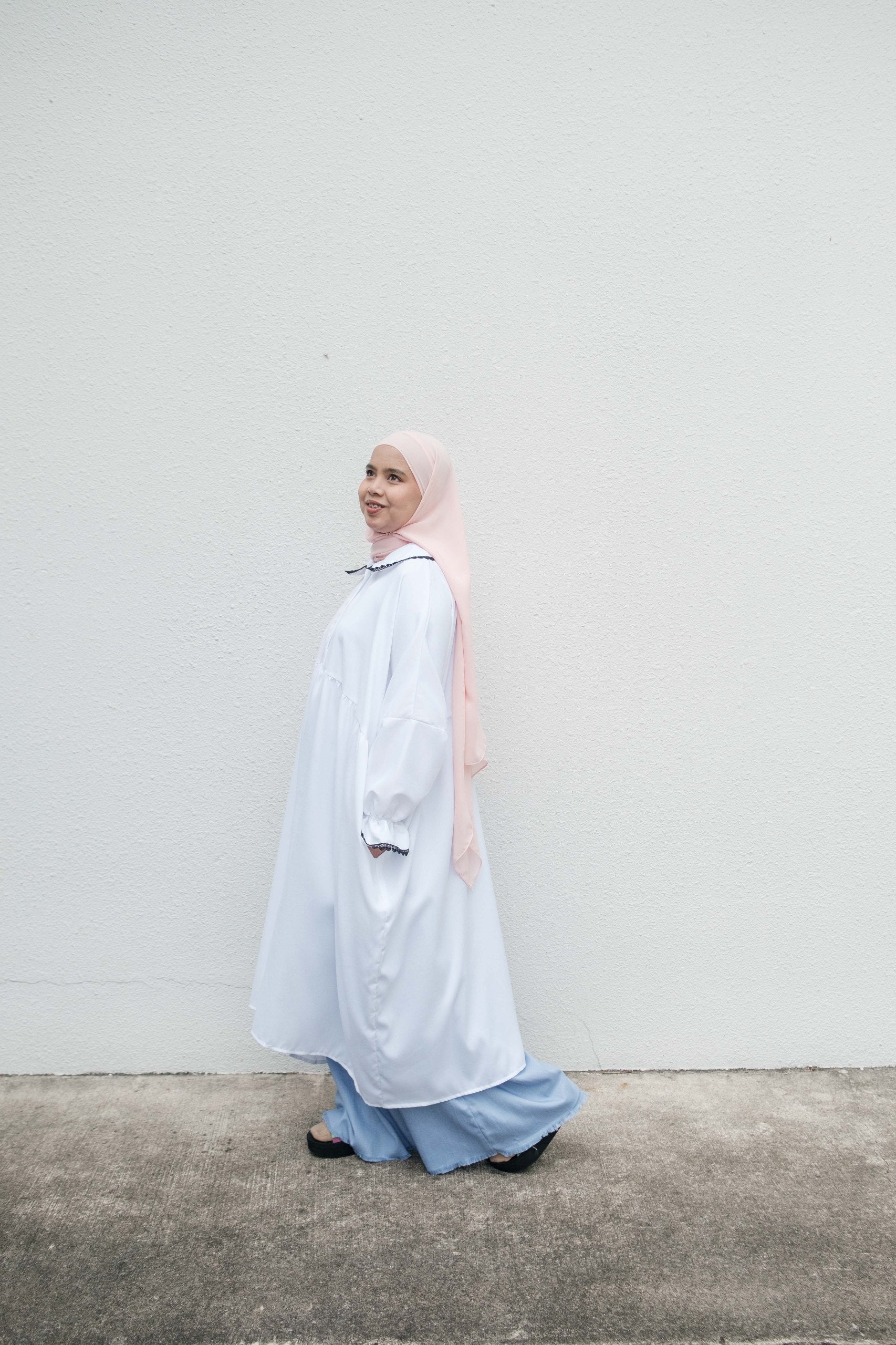 Ruffle PeterPan Tunic