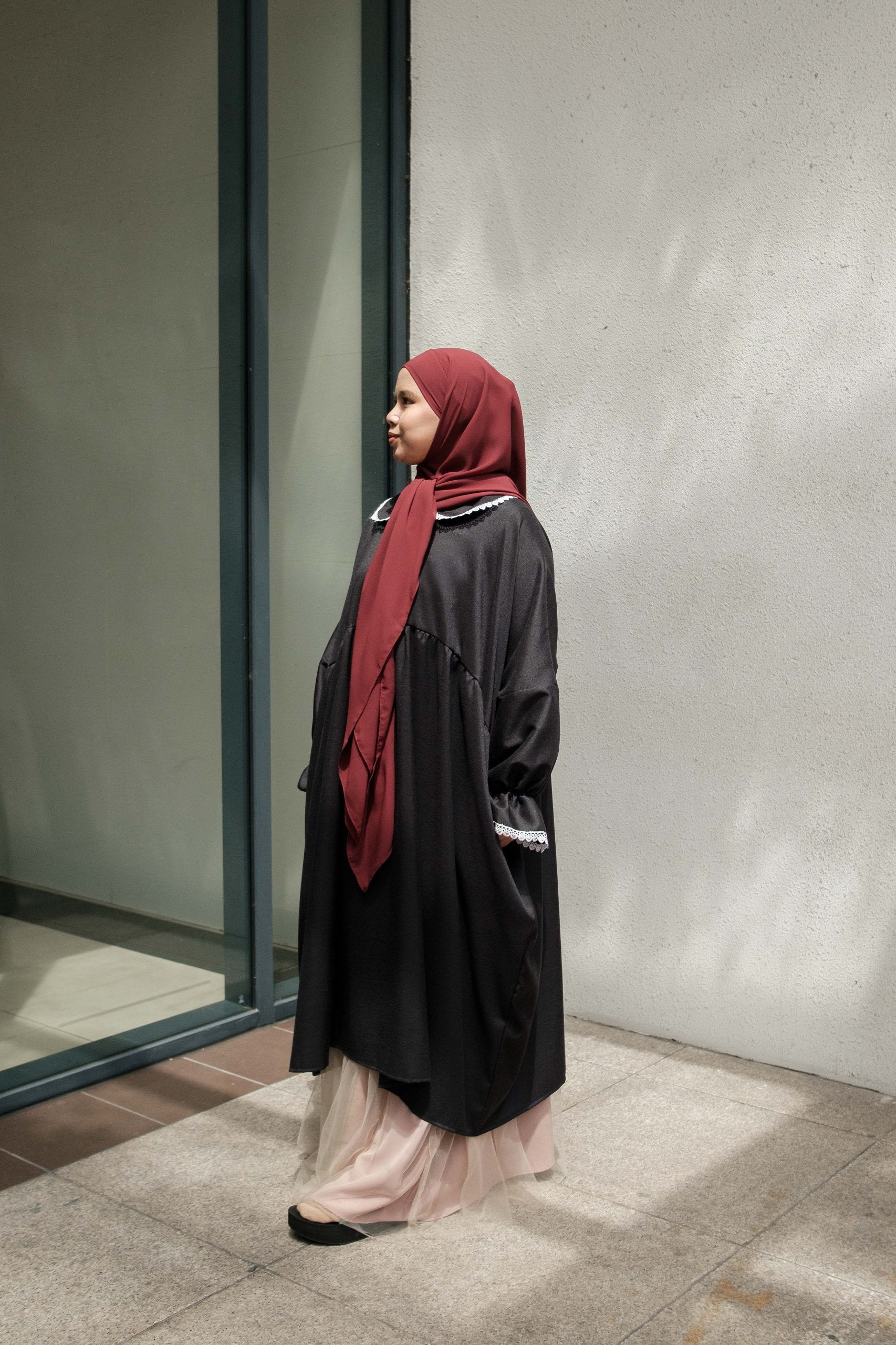 Ruffle PeterPan Tunic